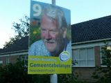 Gemeentebelangen Noardeast-Fryslân plaatst spandoeken t.b.v. verkiezingen in Noardeast-Fryslân