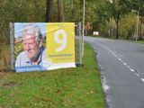 Gemeentebelangen Noardeast-Fryslân plaatst spandoeken t.b.v. verkiezingen in Noardeast-Fryslân