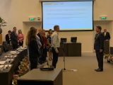 Beëdiging raadleden Adol Braaksma en Rebecca Slijver